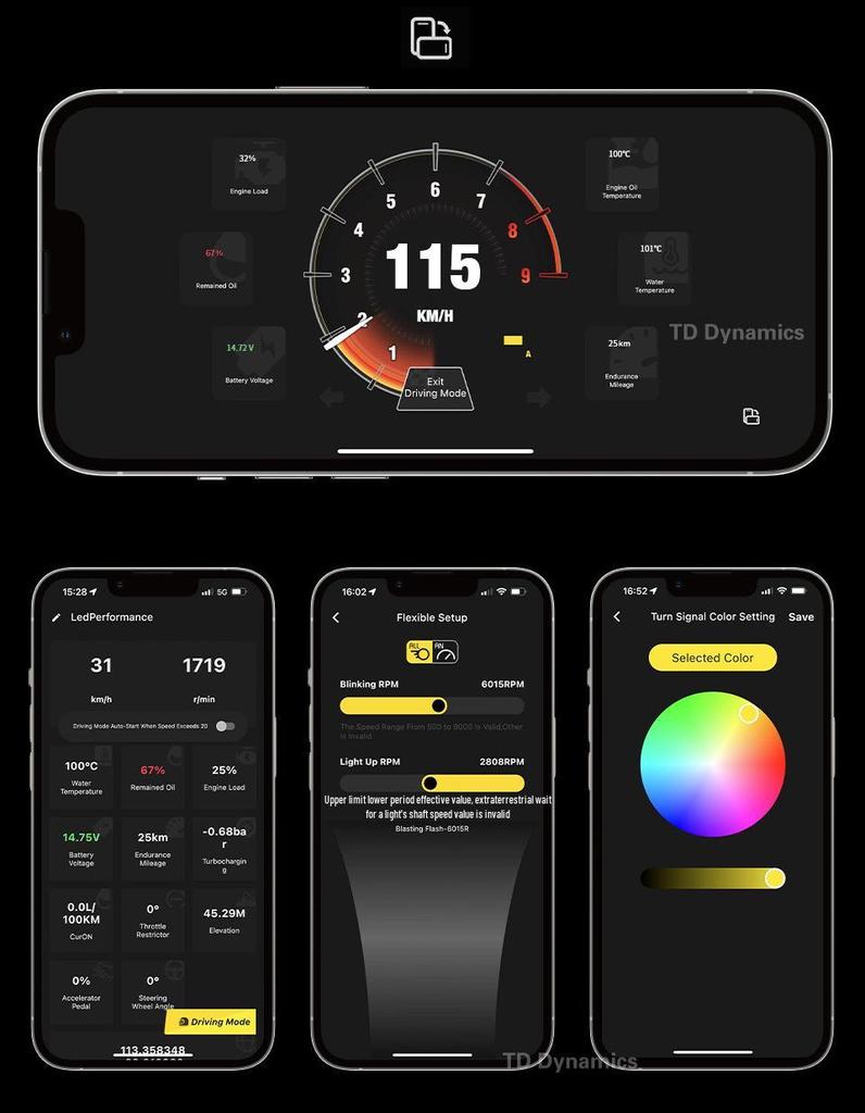 LED Smart Shifting & Intelligent Mod: Compatible with Cupra SEAT Leon, Exeo, Tarraco - TDD Suitable