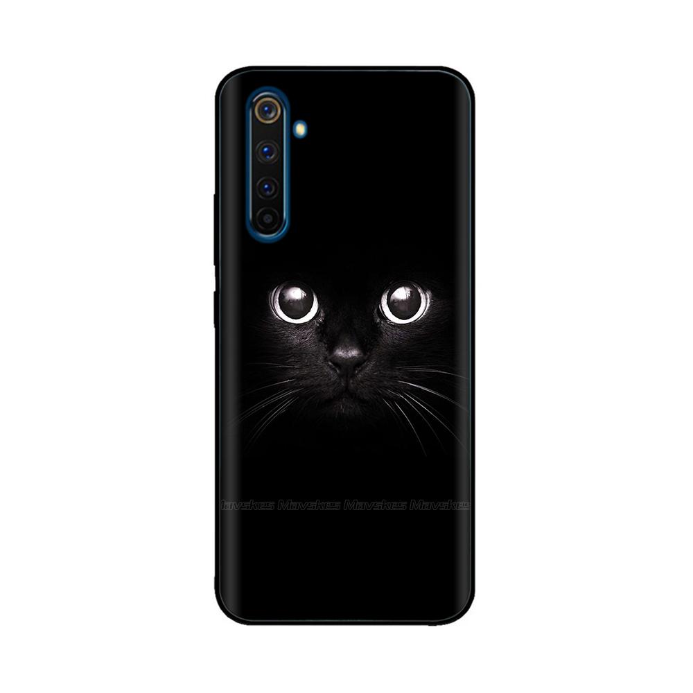 Чехол для OPPO Realme 6 pro Чехол-бампер Realme6 Pro Мягкий силиконовый задний чехол Чехол для телефона для OPPO Realme 6 6 Pro 6i 6S Coque