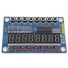 Digital Tube Output Board TM1638 Digital LED Tube Module Responsive Input Indicators Lights For Microcontroller Systems