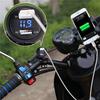 4.2A Car Motorcycle USB Charger GPS Cell Phone Voltage Indicator Waterproof