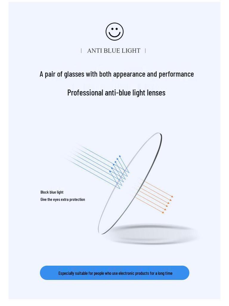 2024 Ультралегкие Унисекс Компьютерные Очки в Корейском Стиле - Популярный Выбор Интернет-знаменитостей