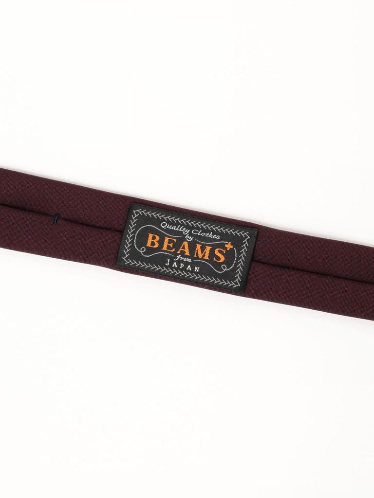 Beams Plus Однотонный мохеровый шерстяной винный галстук 38440021107 Мужской галстук, Бесплатный,