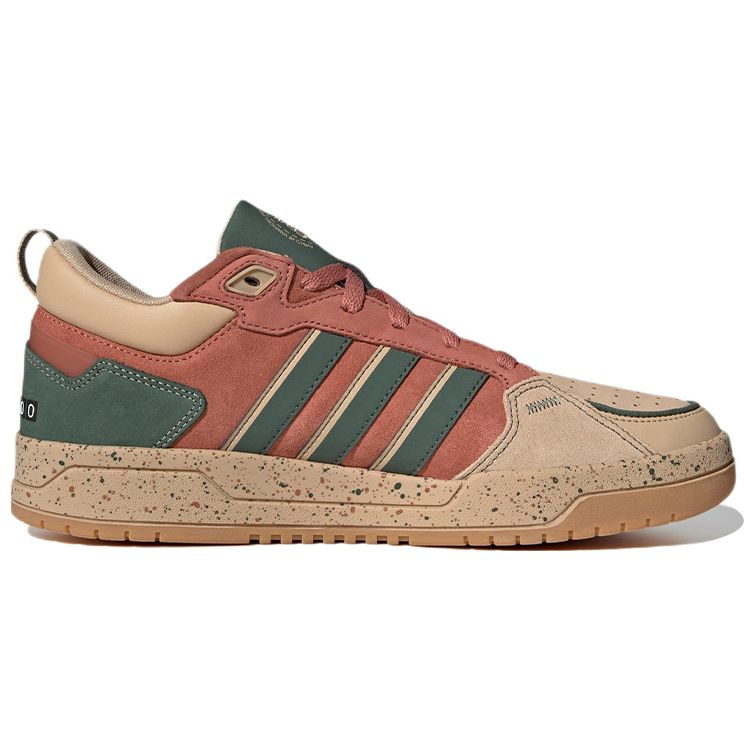 adidas Neo 100Дб Удобные Легкие Прочные Низкие Кеды для Скейтборда Унисекс Кроссовки Красно-Коричневые HP9945