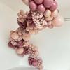 Balony Lateksowe Kalisan Pink Blush, Różowy 30 Cm, 100 Szt.