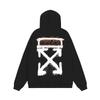 Unisex Oversized Hooded Sweatshirt With Arrow Print Casual Long Sleeve Pullover Teens Adults