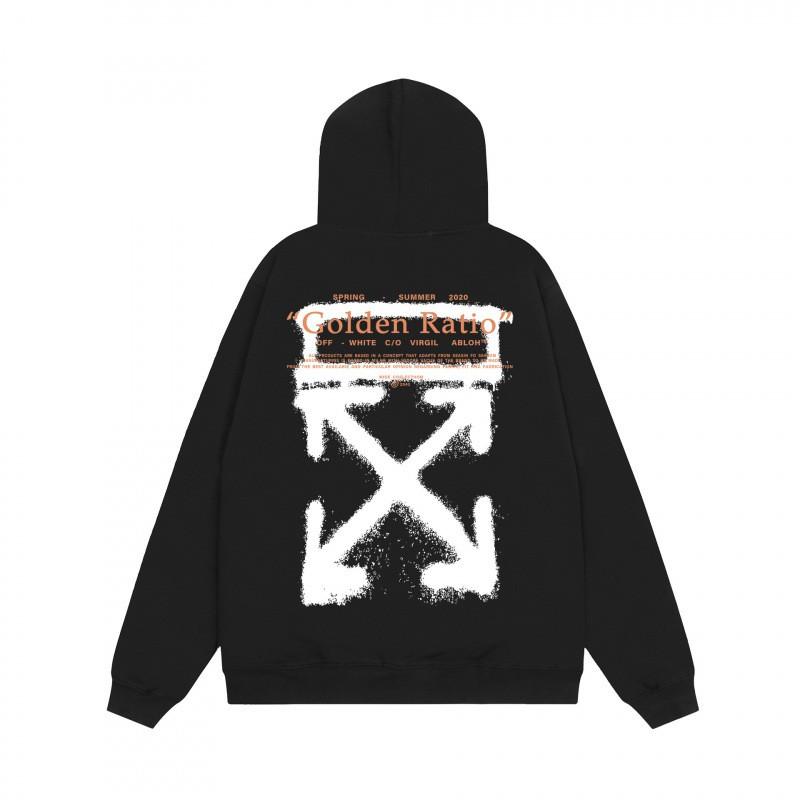 Unisex Oversized Hooded Sweatshirt With Arrow Print Casual Long Sleeve Pullover Teens Adults