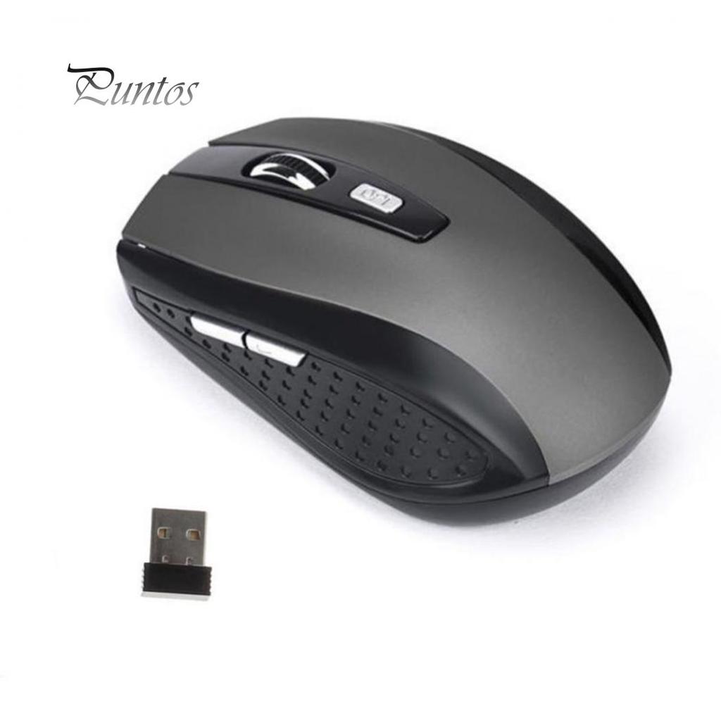 Беспроводная игровая мышь 1200 точек на дюйм, 2,4 ГГц, оптический USB-приемник, мышь для ноутбука