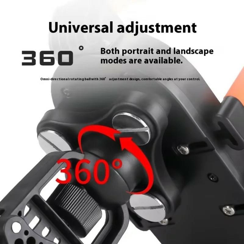 Держатель для телефона на мотоцикл, Держатель для мобильного телефона на мотоцикл, Зажим на руль велосипеда для телефона 4,7-7 дюймов