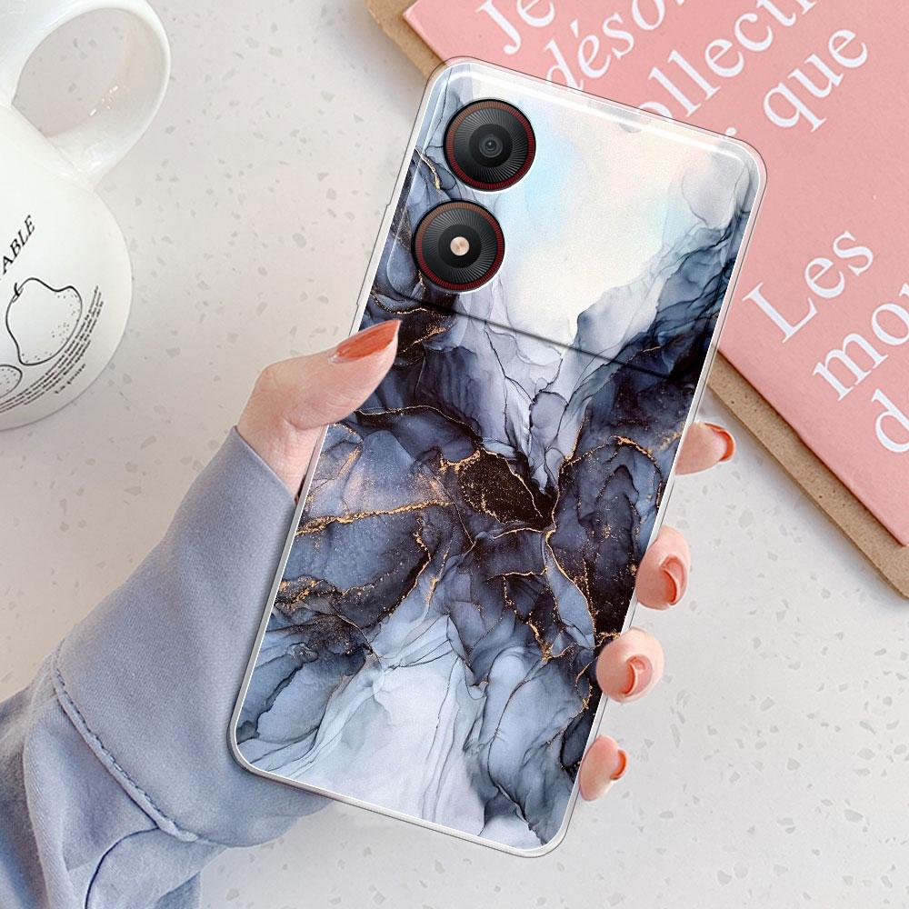 For ZTE Blade A34 Case For ZTE Blade A54 Cover Fashion Clear Protect Soft Silicone Phone Cases For ZTE Blade A34 A54 Coque Funda