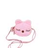 Plush Cat Styling Shoulder Crossbody Bag Embroidered Design Suitable For Child