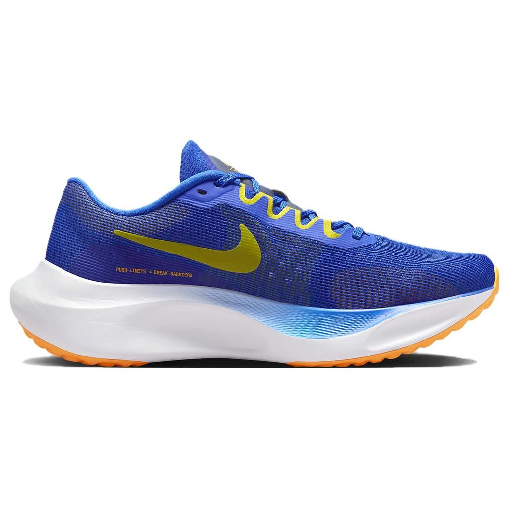 Nike Кроссовки мужские Zoom Fly 5 Racer Blue Sundial High-Voltage White DM8968-402