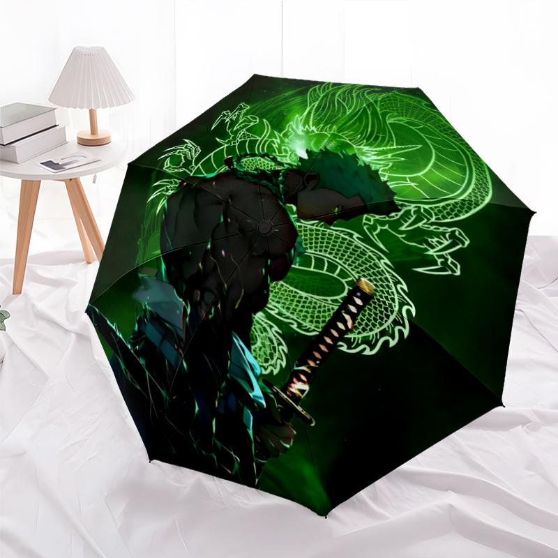 1pc Z-Zoro5 Umbrella, Sun Protection, And UV Shielding. It Has Eight Sturdy Ribs for Outdoor Use And Perfect As a Holiday Gift