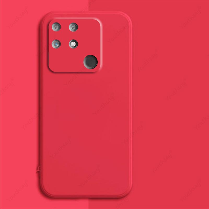 Для Realme Narzo 50A Чехол Жидкий Силикон Оригинальный Квадратный Резиновый Чехол Для Realme Narzo 50A Чехол Для Realme Narzo 50A Narzo 50i