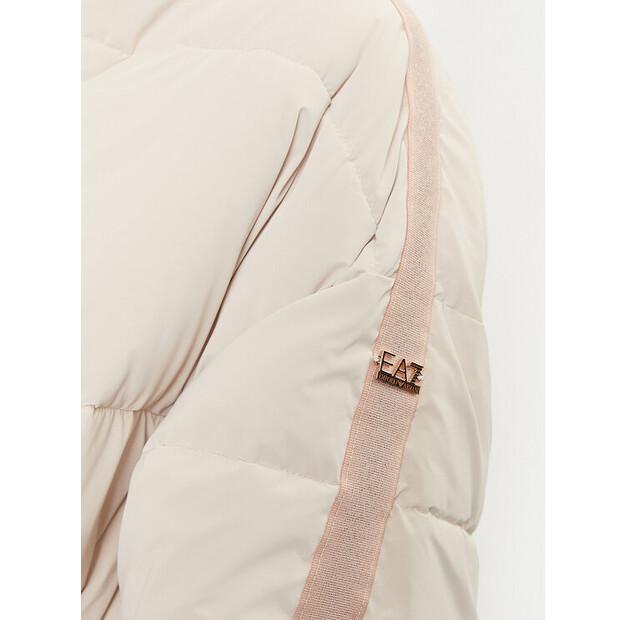 Пуховик EA7 Emporio Armani 6DTK02 TNDMZ 1120 бежевый Oversize