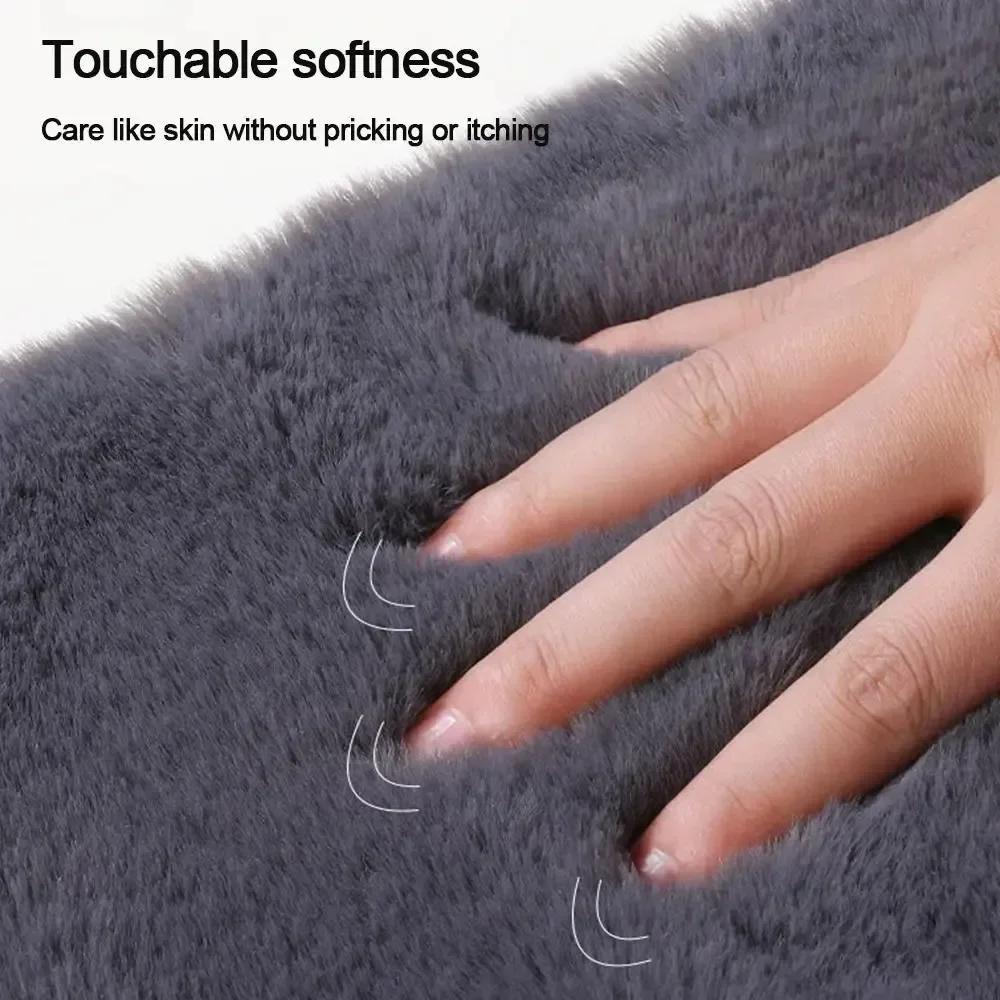 Тепловые наколенники для пожилых женщин и мужчин, эластичные теплые рукава для ног, артрит, ревматические боли, офисный отдых, зима