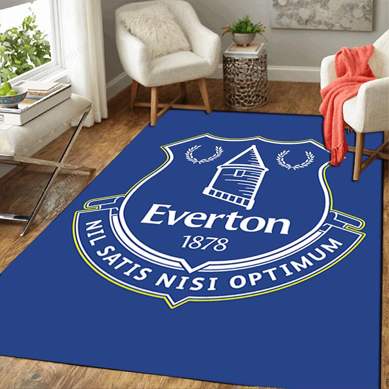 Everton Pattern Rug Floor Mat for Living Room or Bedroom Soft and Comfortable Carpet a Gift for Birthday and Holiday.