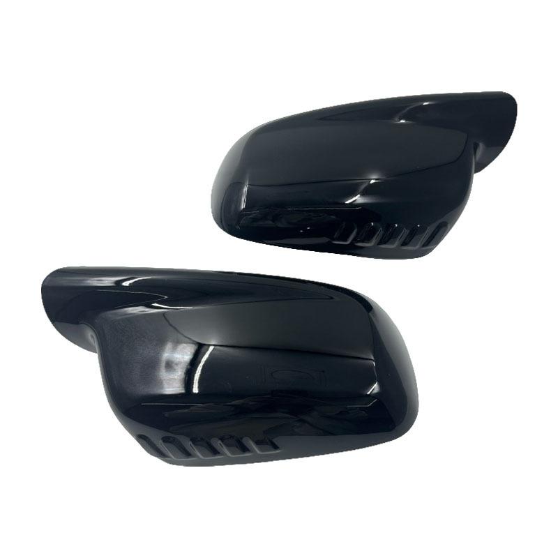 Rearview Mirror Cover Cap Carbon Fiber / Black For BMW 7 Series E65 E66 2001-2008 E67 2002-2008 For E46 Coupe