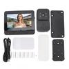 Система видеодомофона с 4,3-дюймовым цветным экраном 1080P HD 70 градусов HiFi микрофоном ночного видения