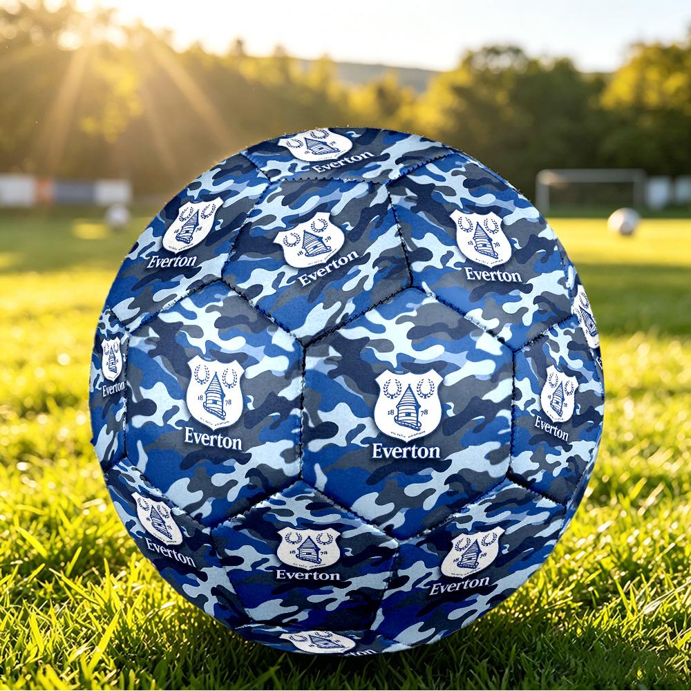 Футбольный мяч Everton Football, размер 5, с принтом, противоскользящий, для взрослых, сувенир для футбольных фанатов