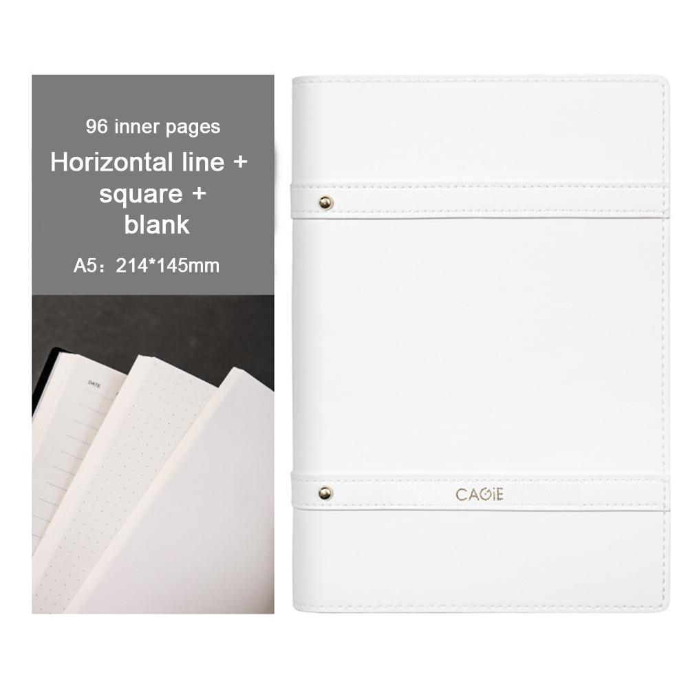 (Logo Can Be Engraved) A5 Business Work Plan, 2024 Student Leather Notebook, Lined/blank Inner Pages, Diary, Notepad, Record Book