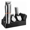 Trimmer for Men Hair Clippers Body Mustache Nose Hair Groomer Cordless Precision Trimmer 6 In 1 Grooming Kit Waterproof USB Rechargeable AVE