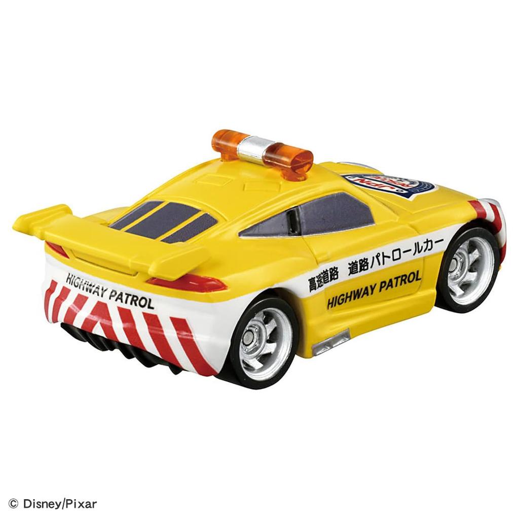 TAKARA TOMY Disney Cars Tomica Cruz Ramirez Patrol Car Miniature Car Toy for Ages 3 and Up C-15 (Road Type)