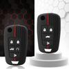 Silicone Car Key Cases Protector Cover For Chevrolet Cruze Impala Camaro Garna Equinox Volt Yakista AVEO Impala GMC Terrain