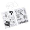Transparent Stamp Rubber   Journal Album Decoration HandMade Crafts Supplies