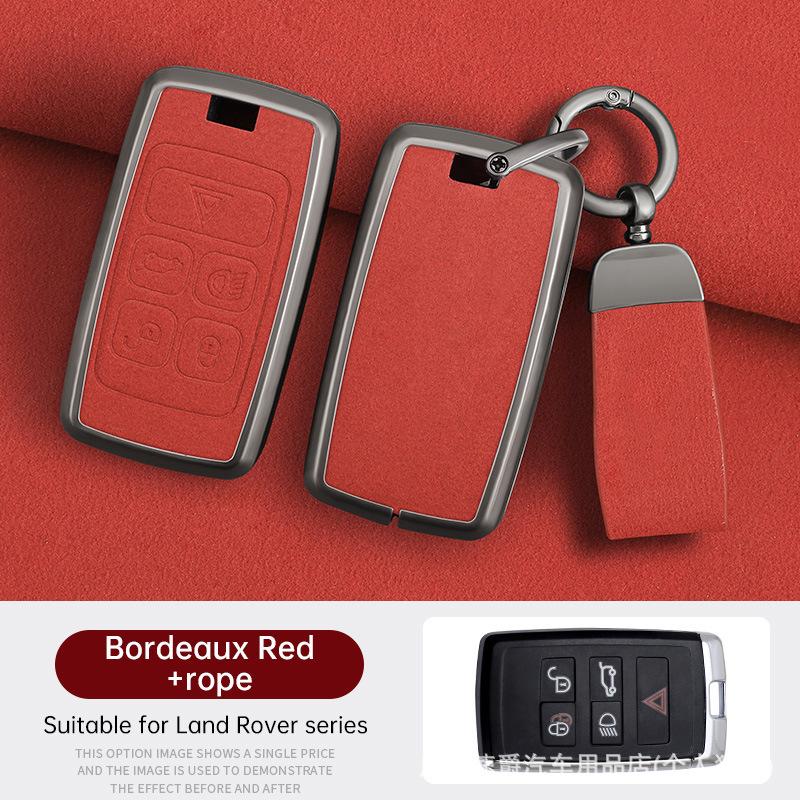 Брелок и пряжка для чехла автомобильного ключа Land Rover Jaguar Range Rover Sport, Velar, Evoque, Discovery 4, Freelander 5