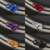 4pcs / Set Universal Motorcycle Car Wheel Tubeless Tire Valve Air Caps for Tire Valve Stem Aluminum Metal Air Valve Stem