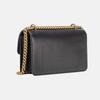 PINKO Women's Leather Swallow Chain Shoulder Bag