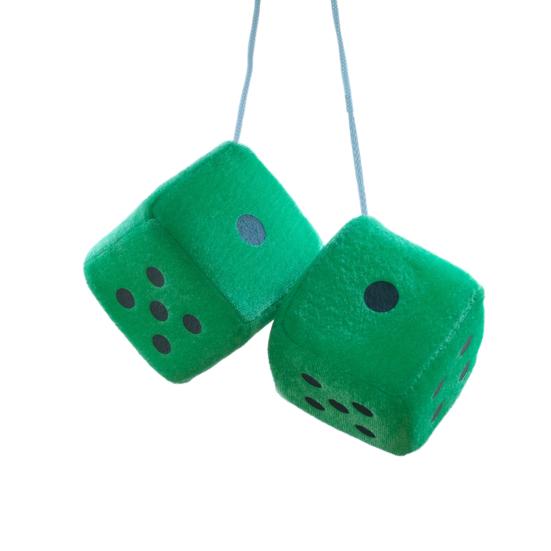 Подвеска в виде плюшевой игральной кости со шнурком, винтажное подвесное украшение для автомобиля, снятие стресса