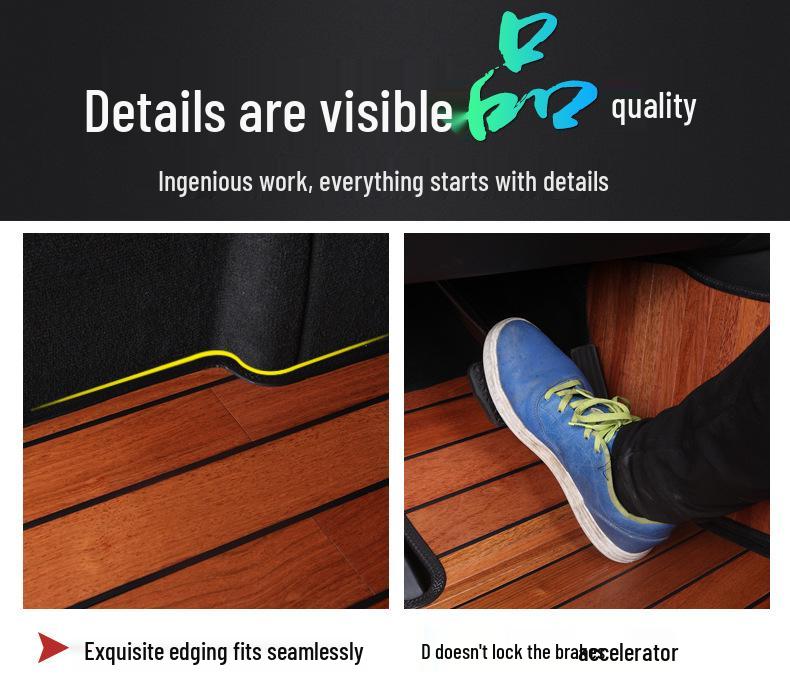 Nissan, Wey, Subaru, Skoda Изготовленные на заказ коврики для пола автомобиля из массива дерева