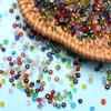 Home Party Supplies Loose Beads 2mm 3000PCS/Pack Material For DIY Bracelet Necklace Fashi Mini Beads Glass Bead Jewelry Making