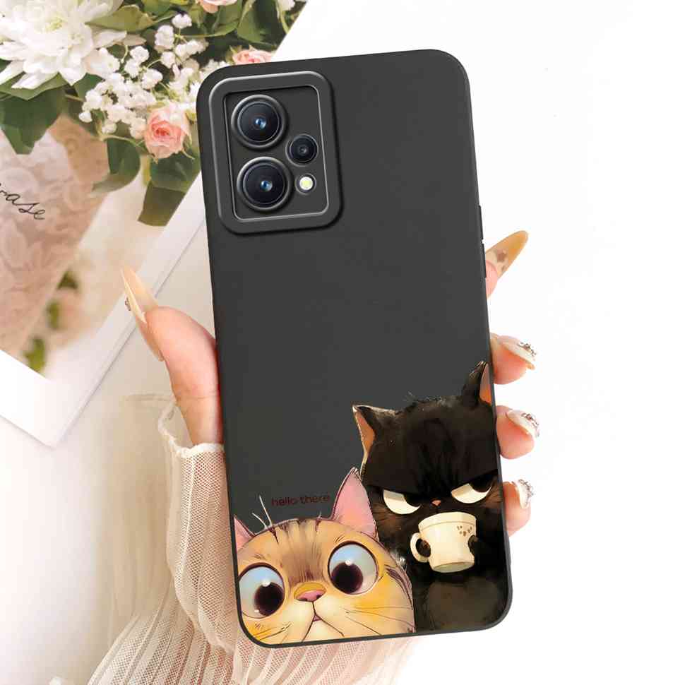 For Realme 9 5G Casing Fashion Butterfly Flower Case For Realme9 Pro 9pro 5G RMX3471 RMX3472 Soft Silicone Back Cover 6.6"