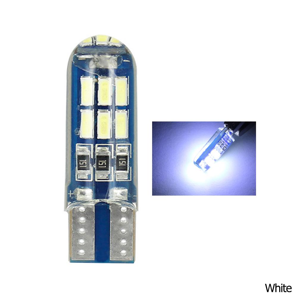 2 шт. 15 светодиодов W5W T10 LED CANBUS без ошибок 5W5 12 В 3 Вт супер яркий боковой свет для салона автомобиля 194 4014 SMD автолампа белый янтарный красный