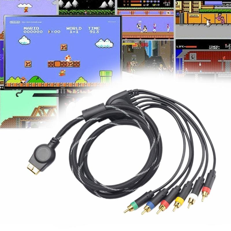 Component AV Cable High Resolution HDTV Component RCA Audio Video Cable for for Gaming Console