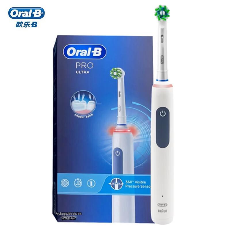 Oral-B Электрическая зубная щетка Pro Ultra, вилка CN (адаптер в комплекте)
