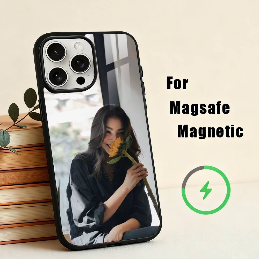 Faye Peraya Malisorn Phone Case For iPhone17,16,15,14,13,12,11 Plus,For Magnetic Wireless Charge Cover