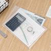Deli A4 Transparent Snap-Button File Bags (10-Pack)