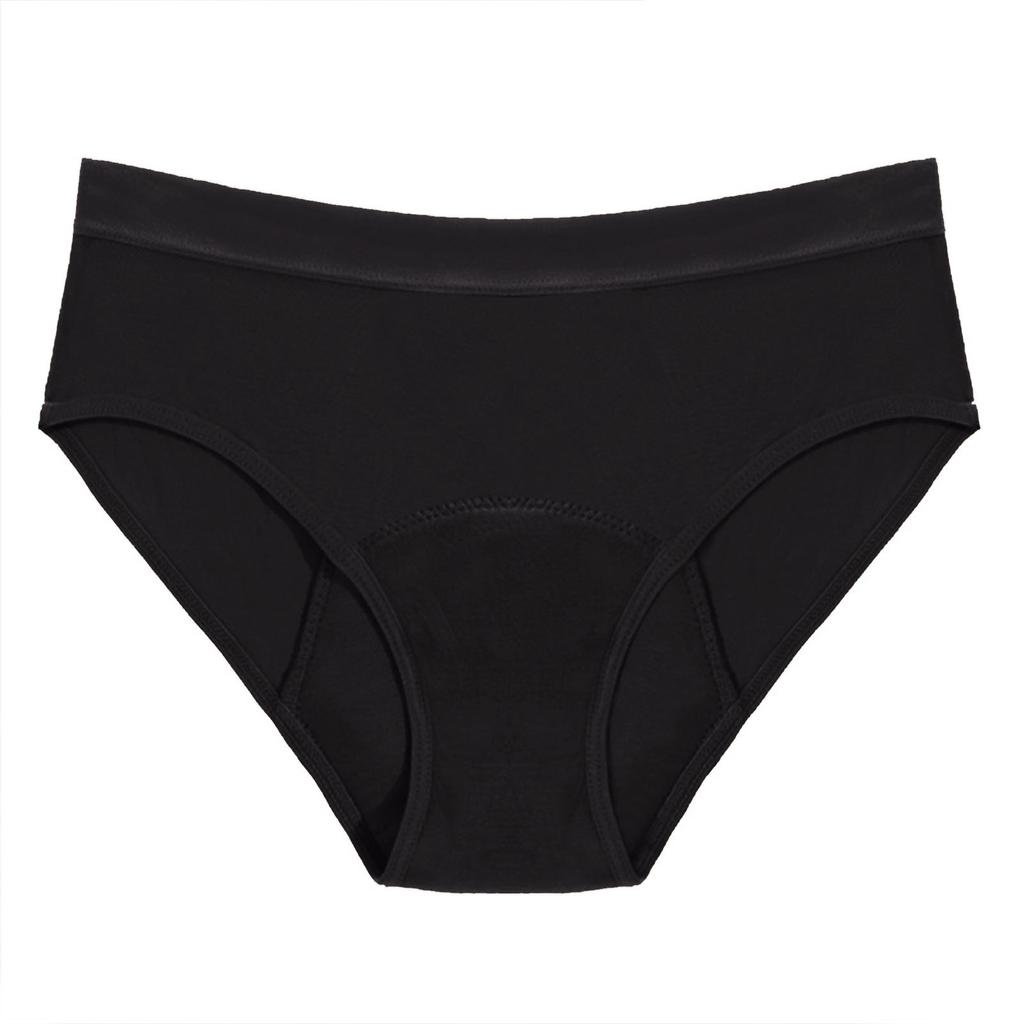 Женские менструальные трусики со средней талией, хлопковые послеродовые женские трусики, полностью закрытые трусики