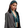 Shiny Belly Dancing Scarf Flower Shape Sparkling Hair Accessory Neck Wrap Sequin Scarf  Women