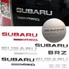 For Subaru BRZ SYMMETRICAL AWD Logo WRX Forester XV Outback Impreza Car Badge Letter Sticker Trunk Emblem