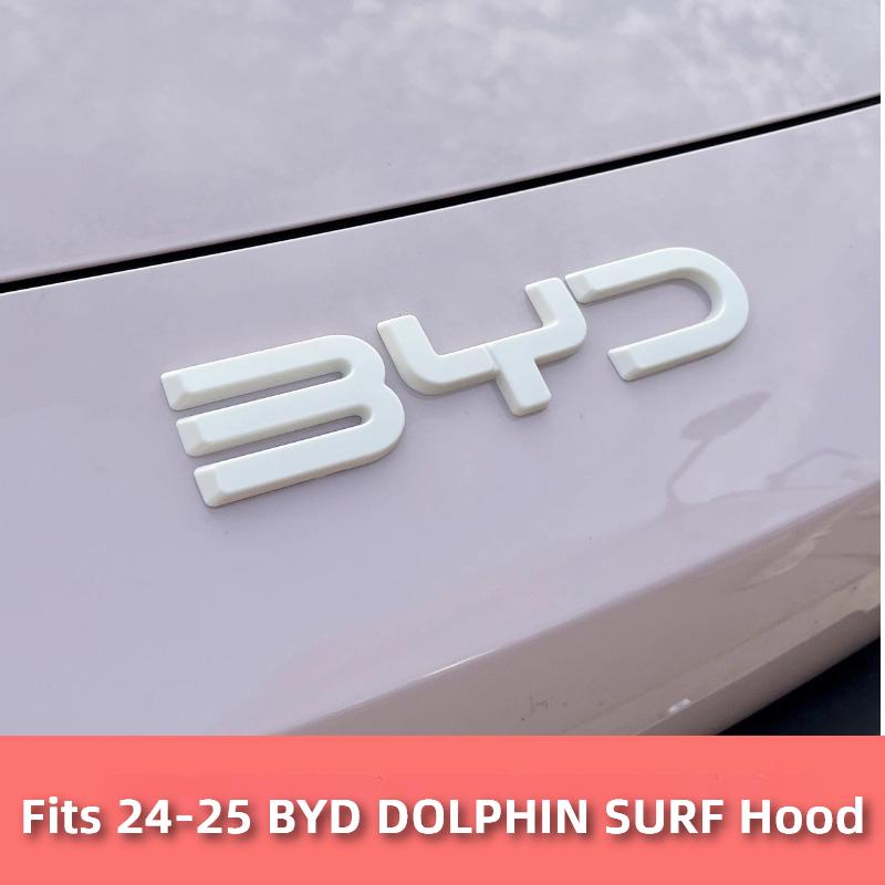 Для BYD Seagull DOLPHIN SURF ATTO 1 Цветные Наклейки с Буквами Передний Задний Логотип Розовый Модифицированная Декорация Кузова Подходит для Seagull