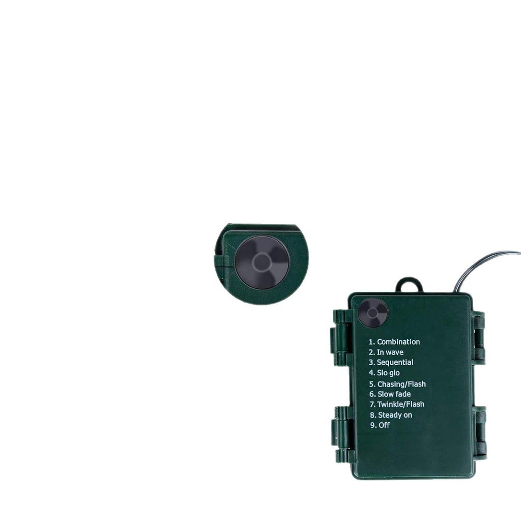 Многоцветная водонепроницаемая гирлянда Lala Bubble - Рождественская звездная штора с батарейным блоком