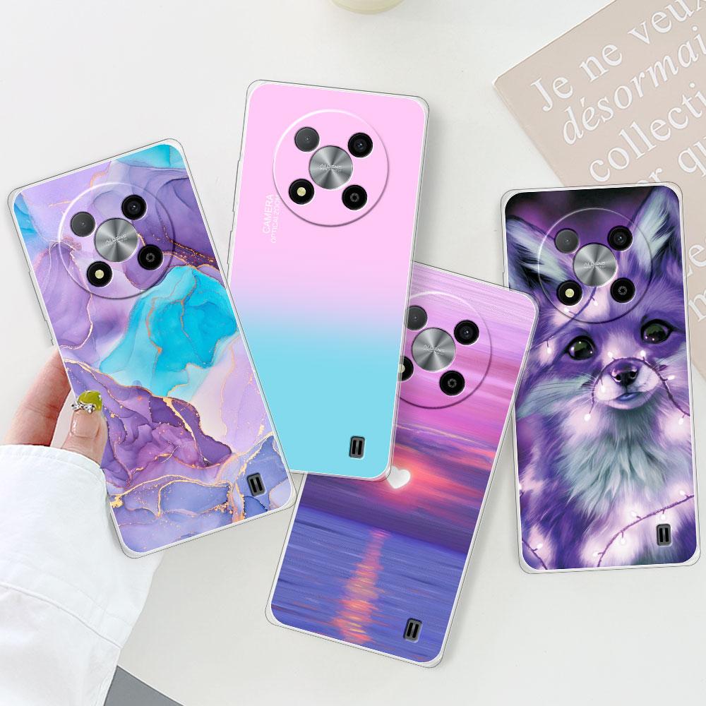 For ZTE Blade A73 Case For ZTE Blade A73 5G Cover Fashion Clear Protect Soft Silicone Phone Case For ZTE Blade A73 Coque Fundas