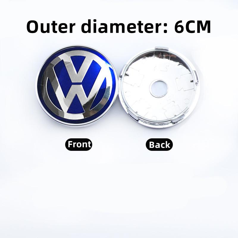 For VW Volkswagen Jetta MK5 Golf 4CS 56mm 60mm 65mm 70mm 76mm Car Wheel Center Cap Hub Covers Badge For VW Volkswagen Jetta MK5 VG7Y3