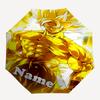Автоматический зонт на заказ с тематикой Dragon Ball, легкий и портативный, 8 спиц, идеально подходит для путешествий на свежем воздухе, дней рождений, Рождества, в качестве подарков.