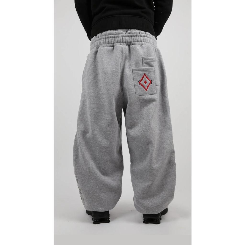 RogueWave Streetwear Y2k Джоггеры с двойной талией, вышитые, свободного кроя, спортивные штаны, мужские и женские, готические, хип-хоп, повседневные штаны