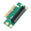 PCI Express 4X Riser Card Professional 90 Degree Adapter Card PCIe 4X Extension Card for 1U 2U Small Computer and